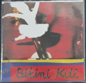 BIKINI KILL "New Radio" (RED/ BLACK SWIRL vinyl) EP