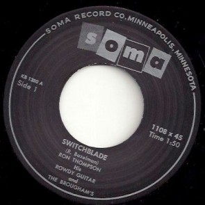 RON THOMPSON "Switchblade / Hot Night" 7"