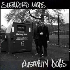 SLEAFORD MODS "Austerity Dogs" LP (NEON YELLOW vinyl)