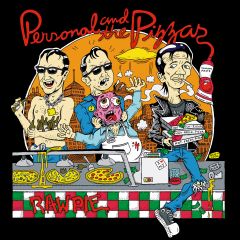 PERSONAL AND THE PIZZAS "Raw Pie" (PIZZA SAUCE RED vinyl) 