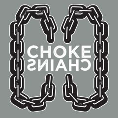 CHOKE CHAINS "Choke Chain/ Mayan Starship" 7" (TD artwork, BLACK vinyl)