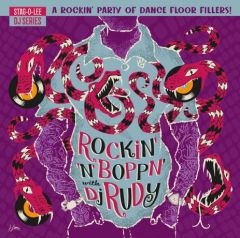 VARIOUS ARTISTS "Rockin' 'n' Boppn' With DJ Rudy (A Rockin' Party Of Dancefloor Fillers)" (2xLP)
