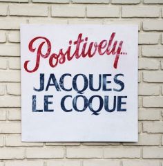 "Positively...Jacques Le Coque" LP (Red, white & blue splattered vinyl)
