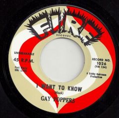 GAY POPPERS "I Want To Know / I've Got It" 7"