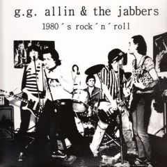 GG ALLIN &THE JABBERS "1980's Rock 'N' Roll" (GREY MARBLED vinyl) LP