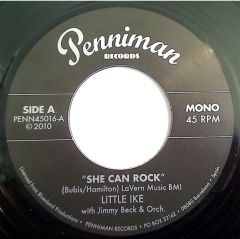 LITTLE IKE / EARL GAINES - She Can Rock / Now Do You Hear  7"