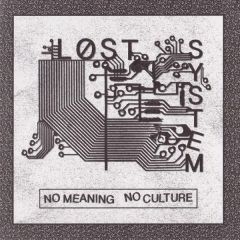 LOST SYSTEM "No Meaning No Culture" 7"