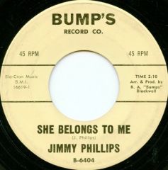 JIMMY PHILLIPS "She Belongs To Me/ Show Me" 7"