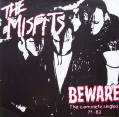 MISFITS "Beware - The Complete Singles 77 - 82" LP (RED vinyl)