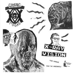 THE SATANIC TOGAS "X Ray Vision" LP (Limited Edition, Numbered, Repress, Red Opaque vinyl)
