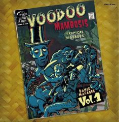 VARIOUS ARTISTS "Voodoo Mambosis And Other Tropical Diseases - Danse Macabre Vol.1" LP (YELLOW vinyl)
