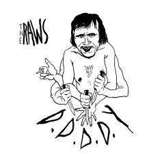 THE RAWS " "D.D.D.D.Y." EP