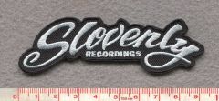 SLOVENLY embroidered patch 2