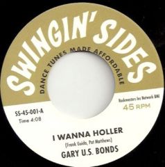 GARY U.S. BONDS "I Wanna Holler" / CHAOS INCORPORATED "Daktari Ooh-Ah" 7"
